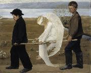 Hugo Simberg Wounded Angel France oil painting artist